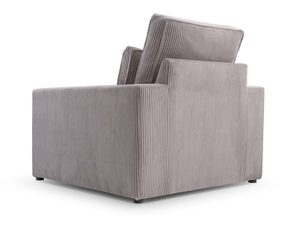 Miniaturka 1 - Nowoczesny Fotel Tapicerowany Sztruksowy