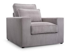 Miniaturka 3 - Nowoczesny Fotel Tapicerowany Sztruksowy