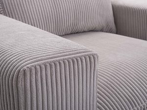 Miniaturka 4 - Nowoczesny Fotel Tapicerowany Sztruksowy