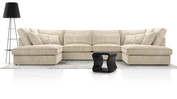 Miniaturka 8 - Narożnik Nowoczesny Sprężyny Faliste Vera U