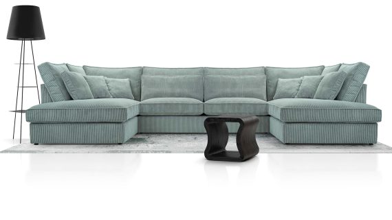 Miniaturka 14 - Narożnik Nowoczesny Sprężyny Faliste Vera U