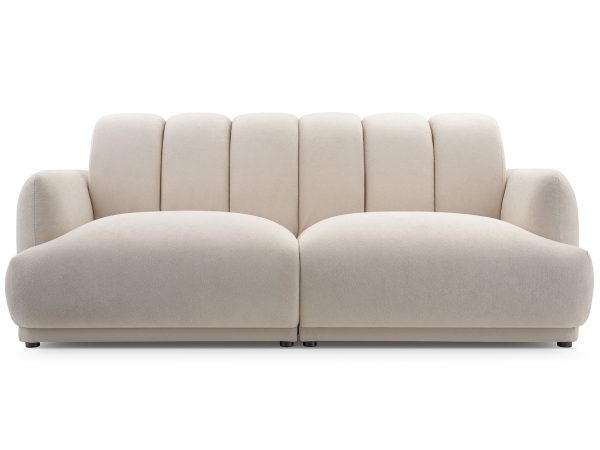 Kanapa Nowoczesna Sprężyny Faliste Wolnostojąca Irys