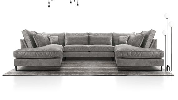 Miniaturka 6 - Kanapa Loftowa Sprężyny Faliste Velluto