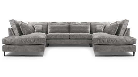 Miniaturka 3 - Kanapa Loftowa Sprężyny Faliste Velluto