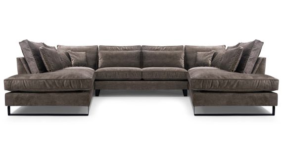 Miniaturka 4 - Kanapa Loftowa Sprężyny Faliste Velluto