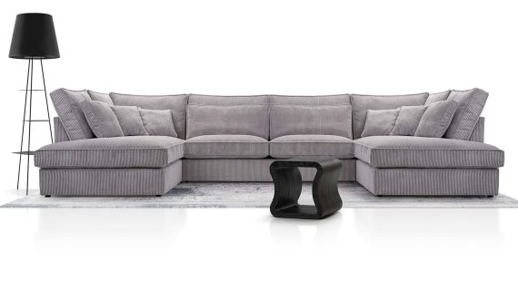 Miniaturka 9 - Narożnik Nowoczesny Sprężyny Faliste Vera U