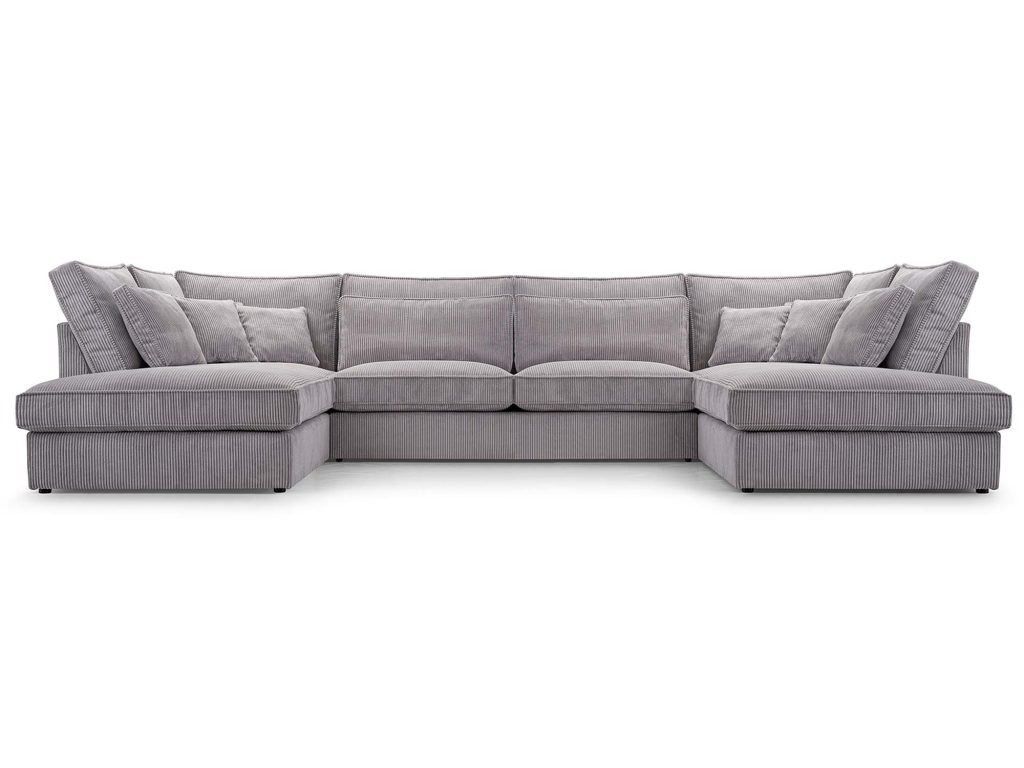 Narożnik Nowoczesny Sprężyny Faliste Vera U