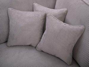 Miniaturka 6 - Narożnik U beżowy rozkładany z pojemnikiem na pościel