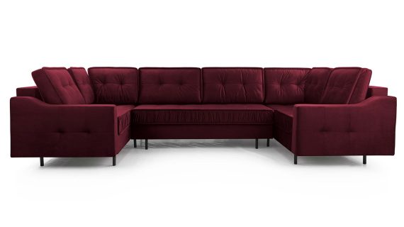 Miniaturka 1 - Narożnik Loftowy Z Pojemnikiem Rozkładany Tulano U