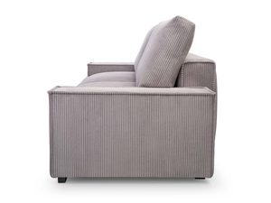 Miniaturka 2 - Nowoczesny fotel tapicerowany z profilowanym oparciem