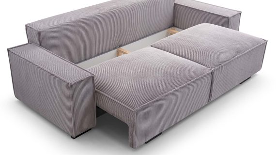 Miniaturka 4 - Kanapa Nowoczesna Rozkładana Z Pojemnikiem Looshi