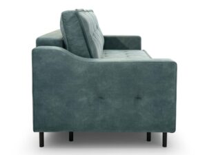 Miniaturka 2 - Tapicerowana sofa morska z widocznym podłokietnikiem i detalem boku