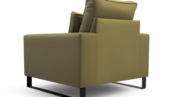 Miniaturka 2 - Fotel Loftowy Wolnostojący Sprężyny Faliste Lorella