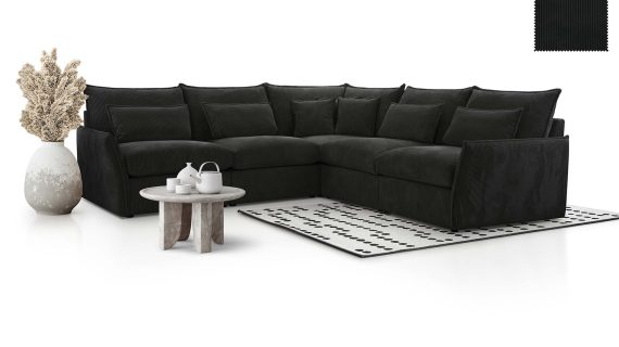 Miniaturka 5 - Kanapa Nowoczesna Sprężyny Faliste Zenzo