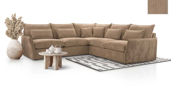 Miniaturka 10 - Kanapa Nowoczesna Sprężyny Faliste Zenzo