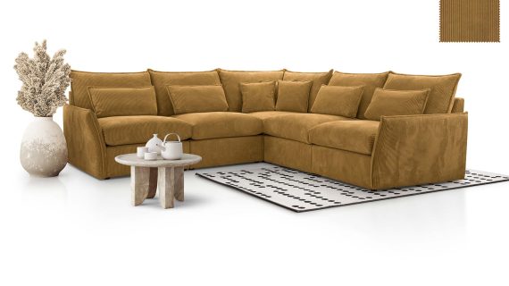 Miniaturka 8 - Kanapa Nowoczesna Sprężyny Faliste Zenzo