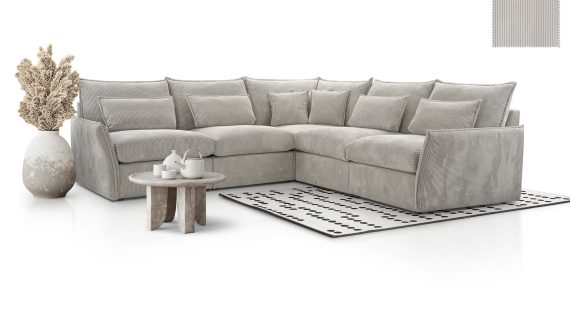 Miniaturka 7 - Kanapa Nowoczesna Sprężyny Faliste Zenzo