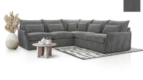 Miniaturka 6 - Kanapa Nowoczesna Sprężyny Faliste Zenzo