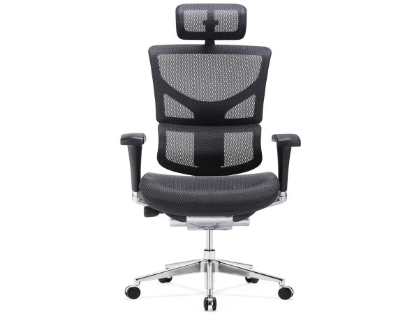 Ergonimiczny Fotel ERGOFLY SAIL Alum T-07 Grey