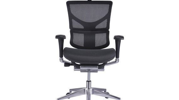 Miniaturka 2 - Ergonimiczny Fotel  ERGOFLY SAIL Alum T-07 Grey
