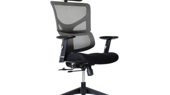 Miniaturka 2 - Ergonimiczny Fotel ERGOFLY SAIL-E T-01 Black