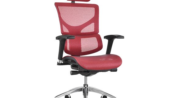 Miniaturka 1 - Ergonomiczny Fotel ERGOFLY SAIL T-02 Red
