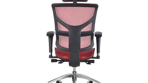 Miniaturka 2 - Ergonomiczny Fotel ERGOFLY SAIL T-02 Red