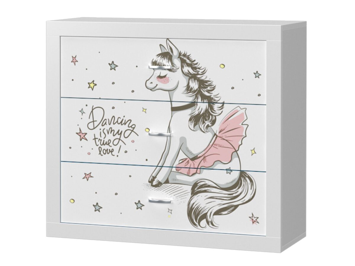 Komoda Leo grafika dziecięca z nadrukiem bajkowym