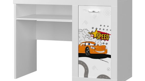 Miniaturka 2 - Biurko Leo grafika dziecięce z nadrukiem bajkowym