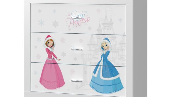 Miniaturka 3 - Komoda Leo grafika dziecięca z nadrukiem bajkowym