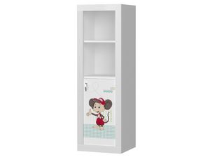 Miniaturka 4 - Regał dziecięcy biały z motywem myszki chłopca perspektywa