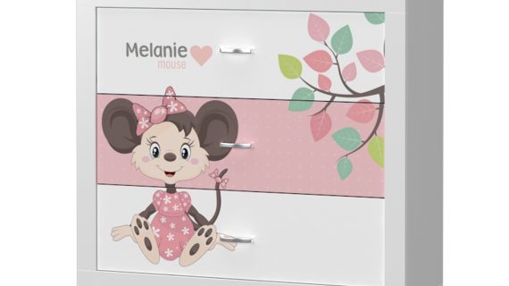 Miniaturka 5 - Komoda Leo grafika dziecięca z nadrukiem bajkowym
