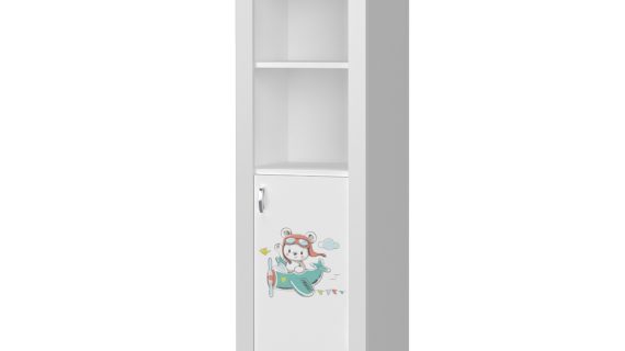 Miniaturka 6 - Regał Leo grafika dziecięcy z nadrukiem bajkowym