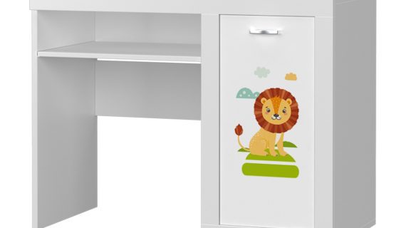 Miniaturka 9 - Biurko Leo grafika dziecięce z nadrukiem bajkowym