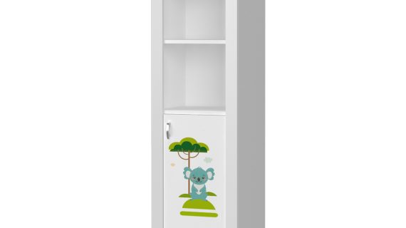 Miniaturka 8 - Regał Leo grafika dziecięcy z nadrukiem bajkowym
