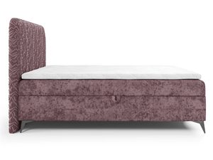 Miniaturka 12 - Narożnik granatowy w plecionce profil boczny z oparciem