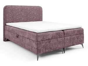 Miniaturka 14 - Granatowy narożnik w tkaninie plecionkowej widok skośny