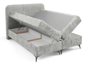 Miniaturka 6 - Narożnik jasnobrązowy z funkcją przechowywania i pojemnikiem