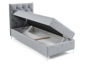 Miniaturka 1 - Loftowe łóżko z pojemnikiem automat sprężynowy Julia