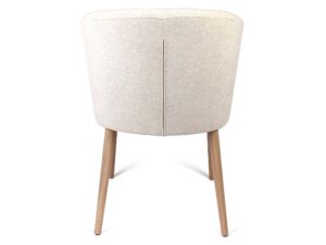 Miniaturka 3 - Skandynawskie dębowe krzesło tapicerowane Loma 3