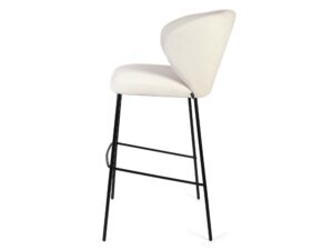 Miniaturka 5 - Krzesło ergonomiczne tapicerowane metalowe nogi Loma 4