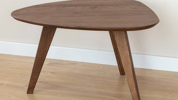 Miniaturka 2 - Dębowy nowoczesny stolik nocny Basic