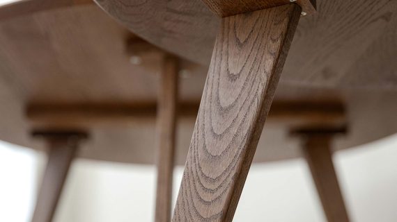 Miniaturka 10 - Klasyczny dębowy nowoczesny stolik Basic