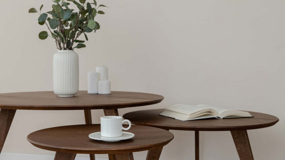 Miniaturka 7 - Klasyczny dębowy nowoczesny stolik Basic