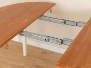 Miniaturka 7 - Mechanizm rozkładania stołu z prowadnicami metalowymi widok z góry