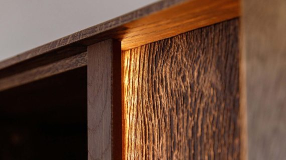 Miniaturka 6 - Szafka RTV 165 cm tabacco 4-drzwiowa Essentia