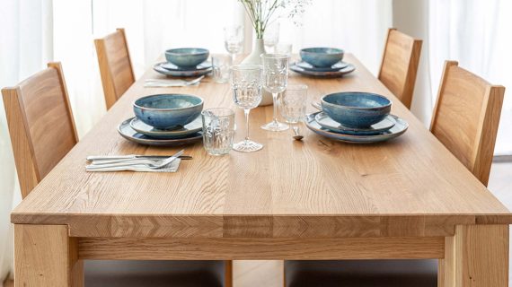 Miniaturka 8 - Skandynawski klasyczny dębowy stół Gaia