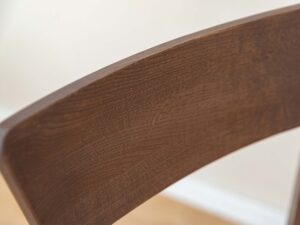 Miniaturka 1 - Schemat wymiarów krzesła dębowego naturalnego 45x85,5x42cm