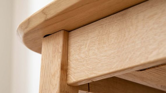 Miniaturka 15 - Klasyczny nowoczesny dębowy stół 120 cm Basic