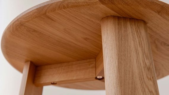 Miniaturka 9 - Nowoczesny dębowy stolik nocny Asento